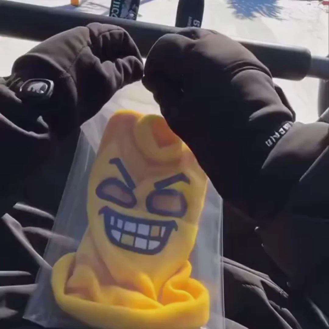 Yellow-Head Ski Mask — product video